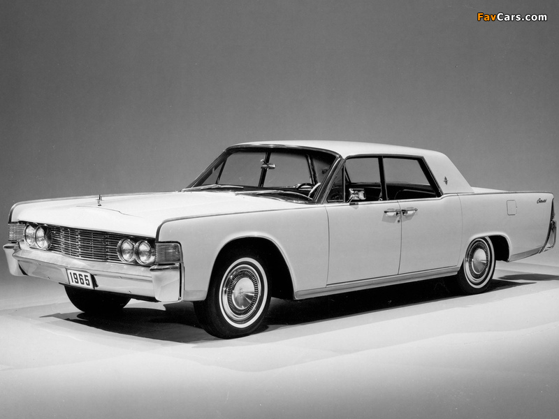 Images of Lincoln Continental Sedan 1965 (800 x 600)
