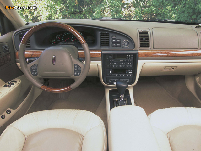 Images of Lincoln Continental 1998–2002 (640 x 480)