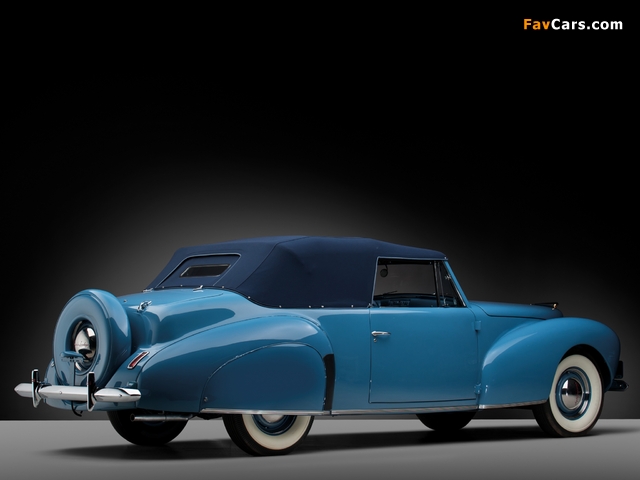 Lincoln Zephyr Continental Cabriolet 1939–40 photos (640 x 480)