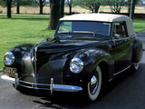 Lincoln Zephyr Continental Cabriolet 1939–40 photos