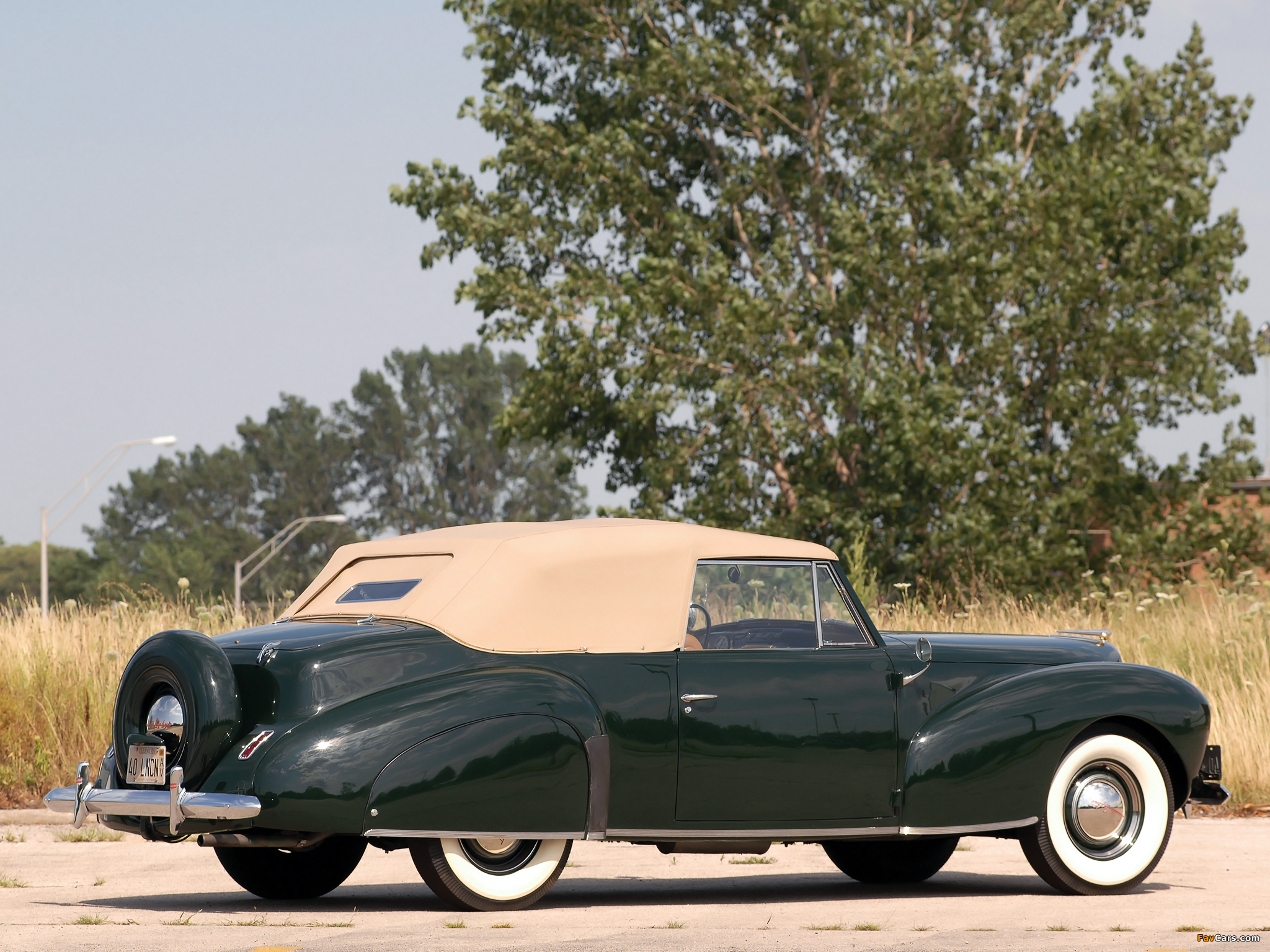 Lincoln Zephyr Continental Cabriolet 1939–40 photos (2048 x 1536)