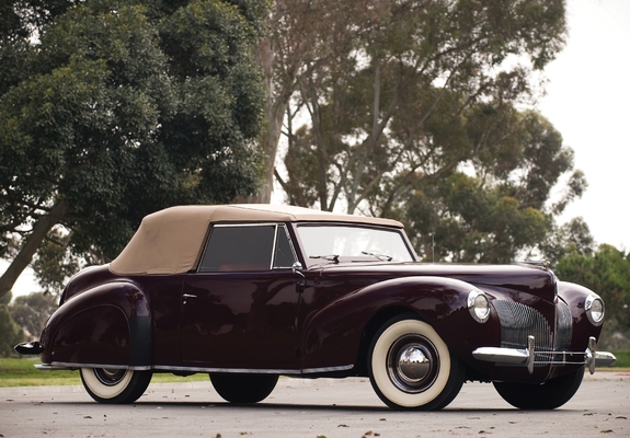 Lincoln Zephyr Continental Cabriolet 1939–40 pictures