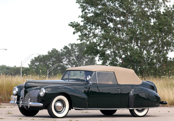 Lincoln Zephyr Continental Cabriolet 1939–40 pictures