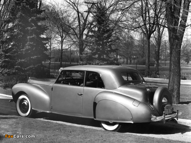Lincoln Zephyr Continental Coupe 1940 photos (640 x 480)