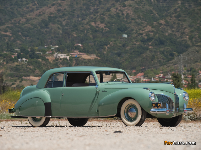 Lincoln Continental Coupe 1941 pictures (640 x 480)