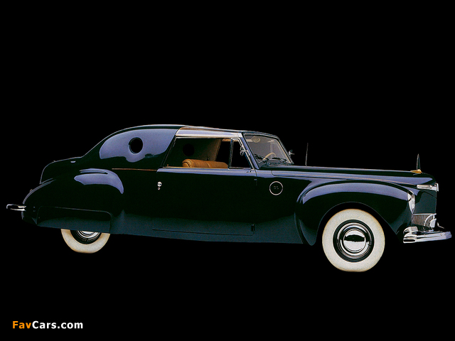 Lincoln Continental Coupe Special Loewy by Derham 1941 pictures (640 x 480)