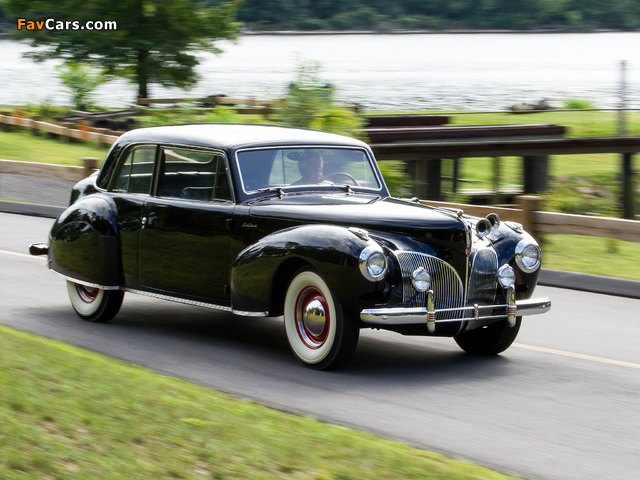 Lincoln Continental Coupe 1941 pictures (640 x 480)