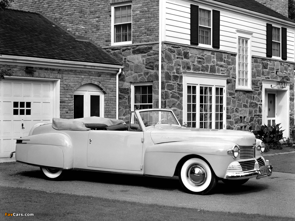 Lincoln Continental 2-door Cabriolet (56) 1942 images (1024 x 768)