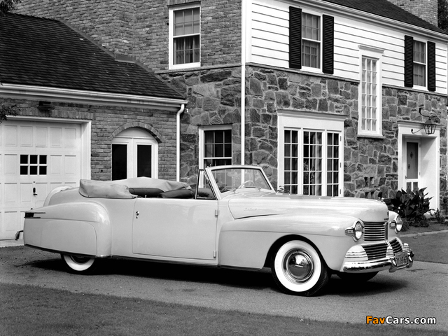 Lincoln Continental 2-door Cabriolet (56) 1942 images (640 x 480)