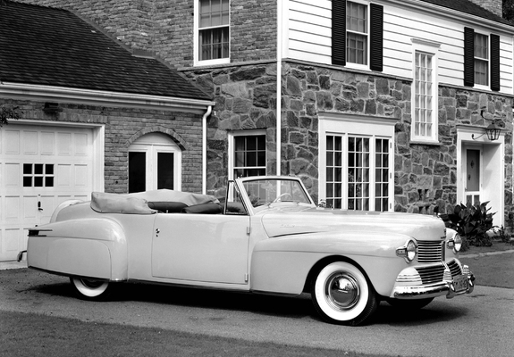 Lincoln Continental 2-door Cabriolet (56) 1942 images