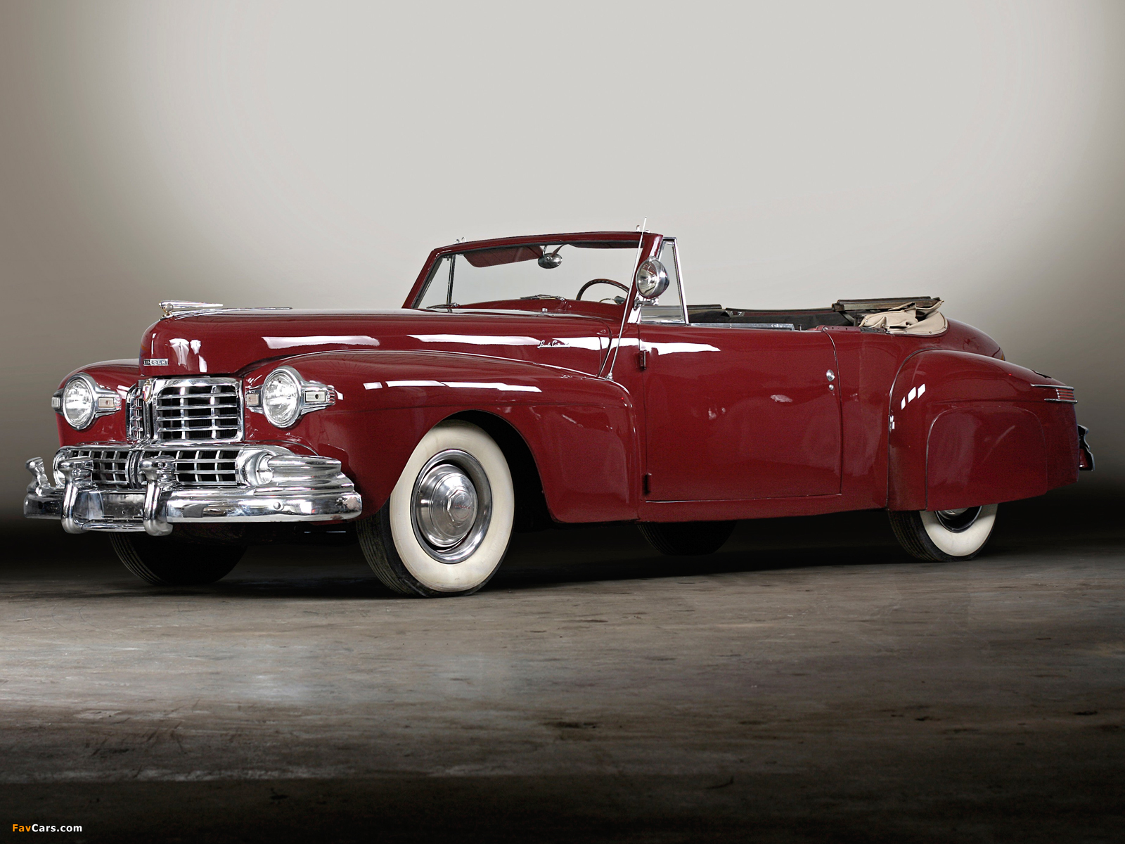 Lincoln Continental Cabriolet 1946 wallpapers (1600 x 1200)