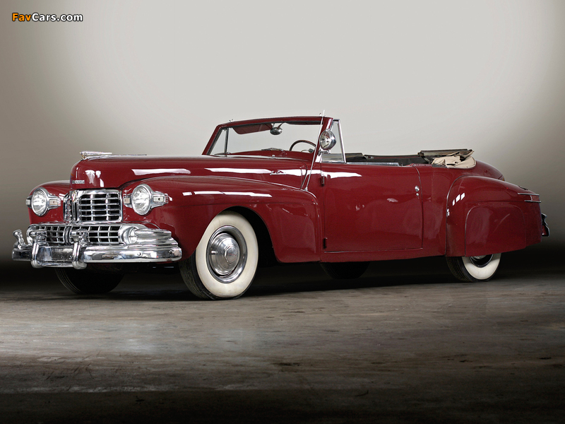 Lincoln Continental Cabriolet 1946 wallpapers (800 x 600)