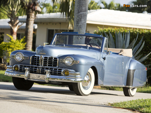 Lincoln Continental Cabriolet 1946 wallpapers (640 x 480)