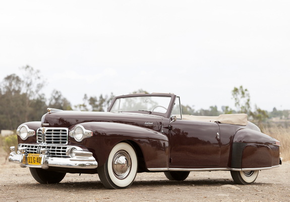 Lincoln Continental Cabriolet 1947–48 pictures