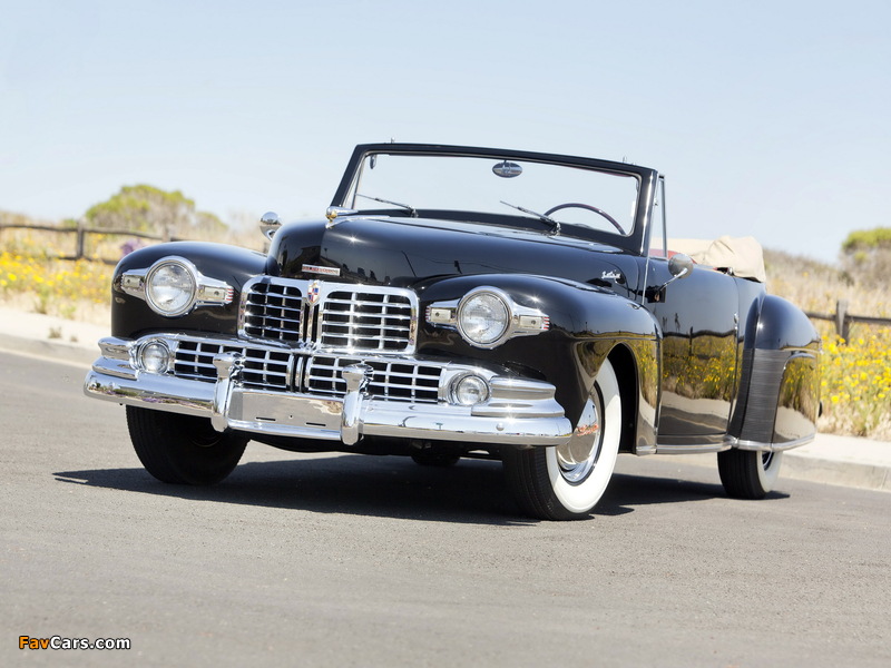 Lincoln Continental Cabriolet 1947–48 pictures (800 x 600)