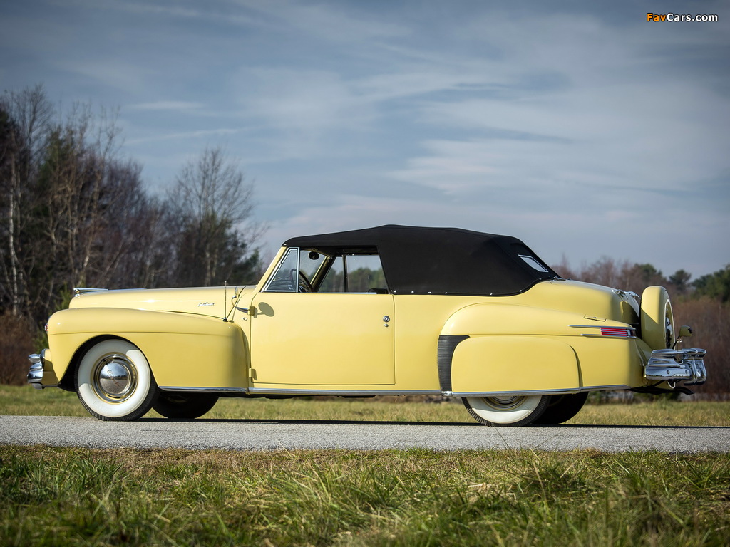 Lincoln Continental Cabriolet 1947–48 wallpapers (1024 x 768)