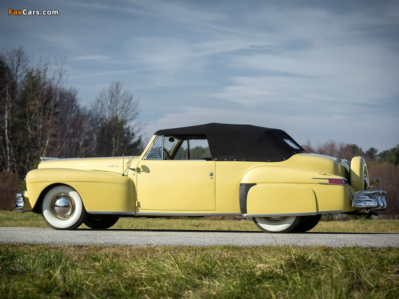 Lincoln Continental Cabriolet 1947–48 wallpapers (800 x 600)