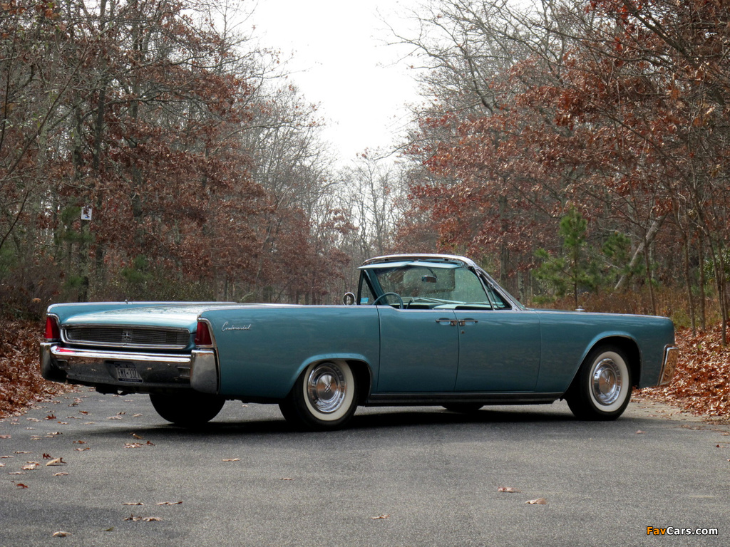 Lincoln Continental Convertible 1961 images (1024 x 768)