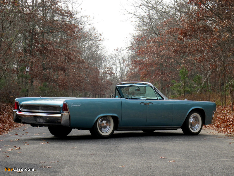 Lincoln Continental Convertible 1961 images (800 x 600)