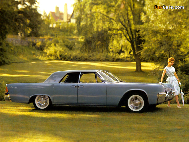 Lincoln Continental Sedan (53A) 1961 images (640 x 480)