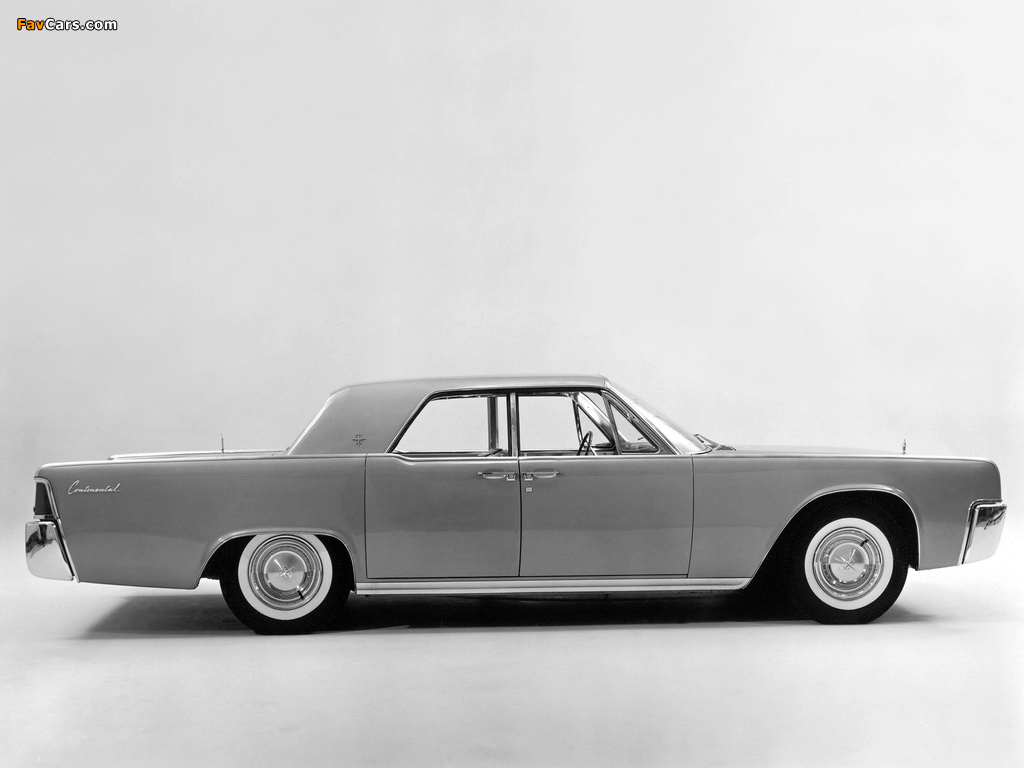 Lincoln Continental Sedan (53A) 1961 pictures (1024 x 768)