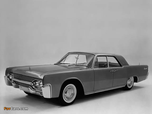 Lincoln Continental Sedan (53A) 1961 wallpapers (640 x 480)