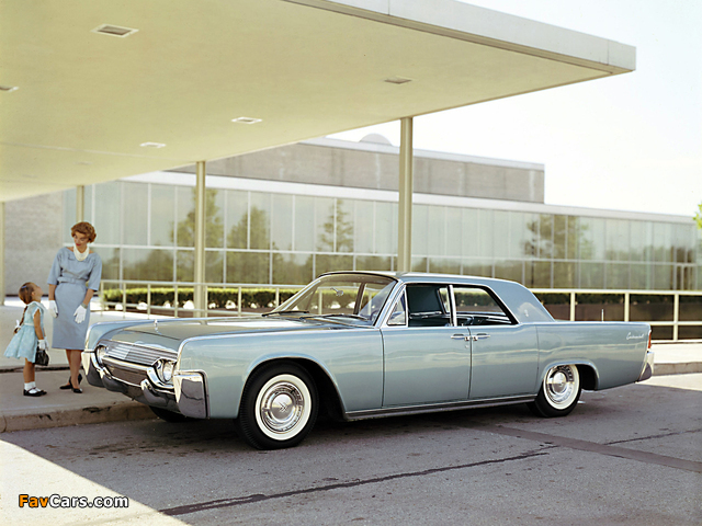 Lincoln Continental Sedan (53A) 1961 wallpapers (640 x 480)