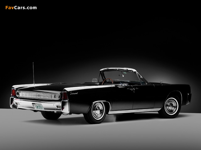 Lincoln Continental Convertible 1962 images (640 x 480)