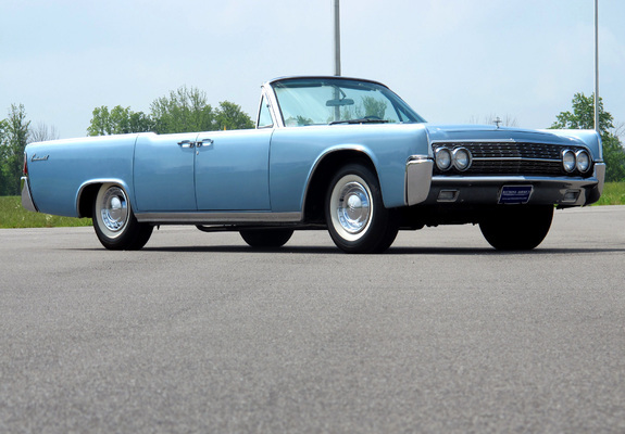 Lincoln Continental Convertible 1962 images