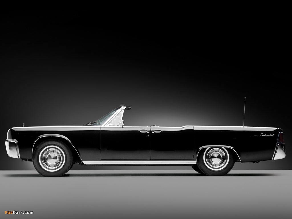 Lincoln Continental Convertible 1962 pictures (1024 x 768)