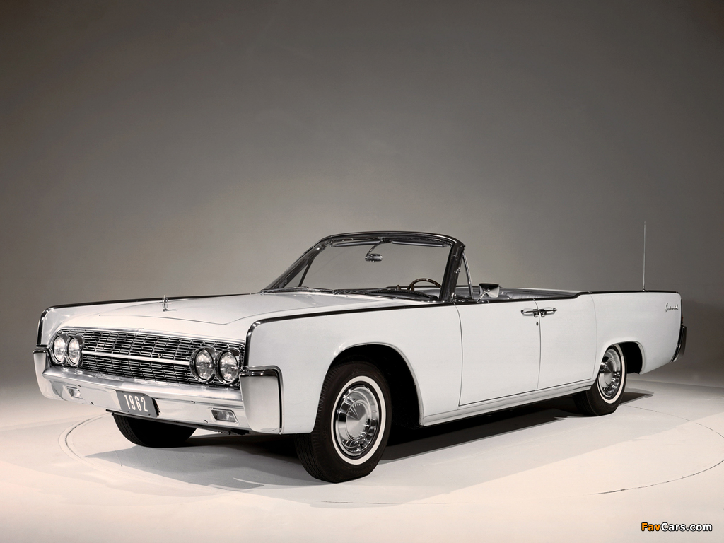 Lincoln Continental Convertible 1962 wallpapers (1024 x 768)