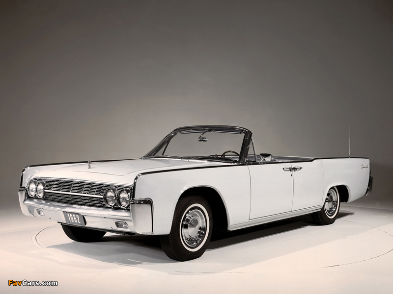 Lincoln Continental Convertible 1962 wallpapers (800 x 600)