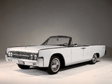 Lincoln Continental Convertible 1962 wallpapers