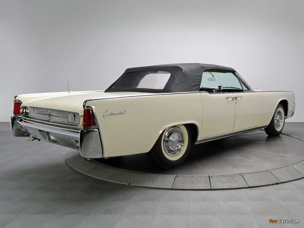 Lincoln Continental Convertible 1962 wallpapers (1024 x 768)