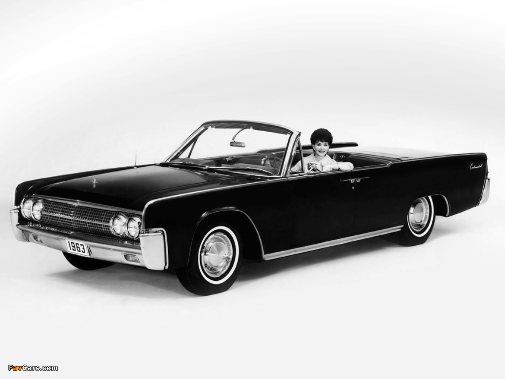 Lincoln Continental Convertible 1963 photos (1024 x 768)