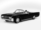 Lincoln Continental Convertible 1963 photos