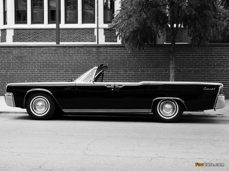 Lincoln Continental Convertible 1963 pictures (800 x 600)