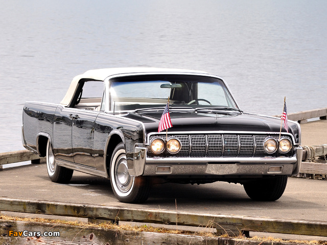 Lincoln Continental Convertible (74A) 1964 images (640 x 480)