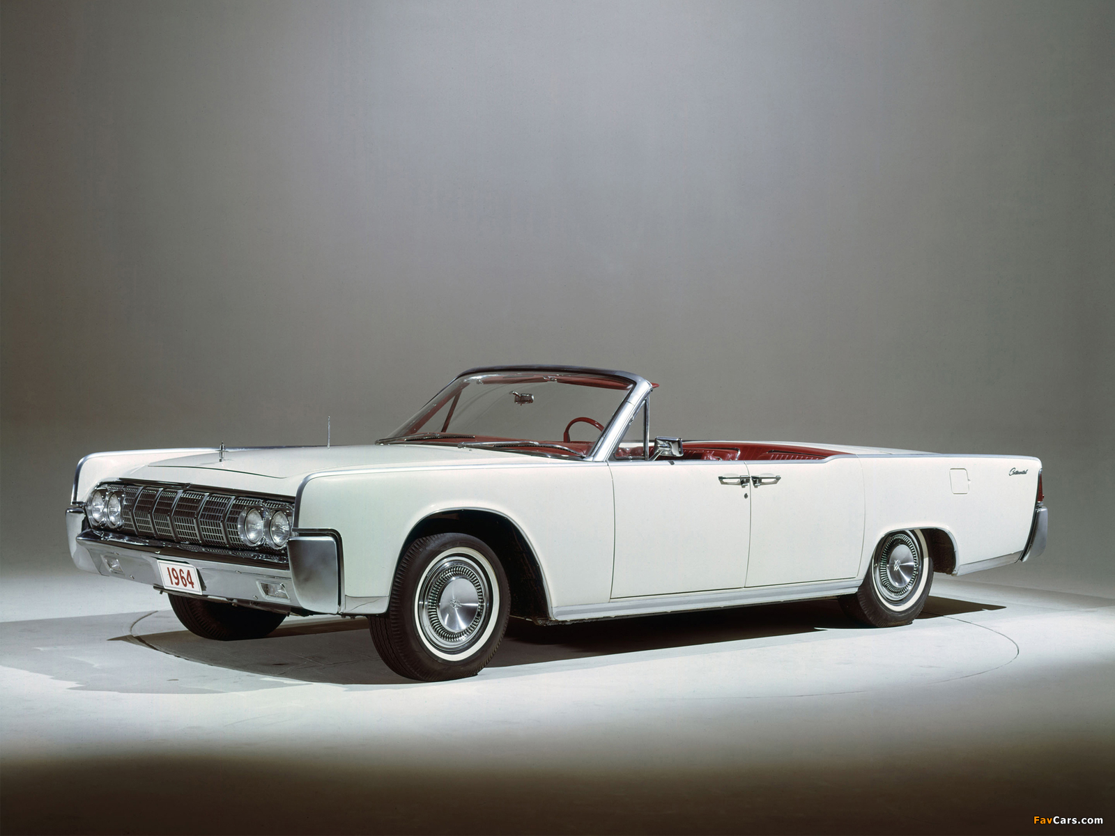 Lincoln Continental Convertible (74A) 1964 photos (1600 x 1200)
