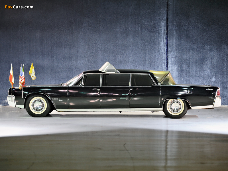 Lincoln Continental Limousine Popemobile by Lehmann-Peterson 1964 pictures (800 x 600)