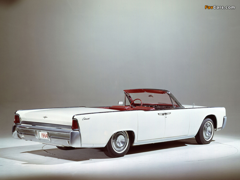 Lincoln Continental Convertible (74A) 1964 wallpapers (800 x 600)