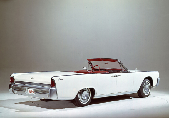 Lincoln Continental Convertible (74A) 1964 wallpapers