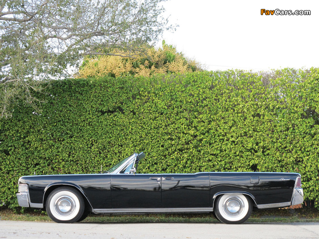 Lincoln Continental Convertible 1965 images (640 x 480)