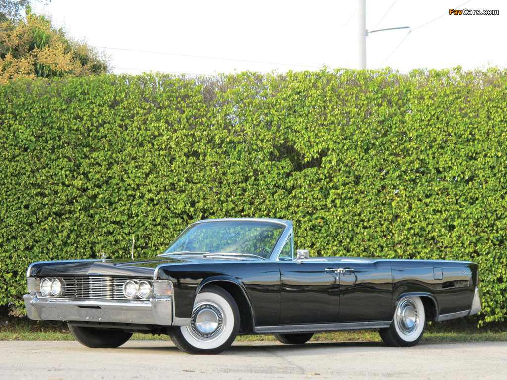 Lincoln Continental Convertible 1965 images (1024 x 768)