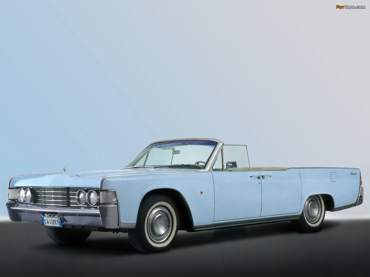 Lincoln Continental Convertible 1965 photos (1280 x 960)