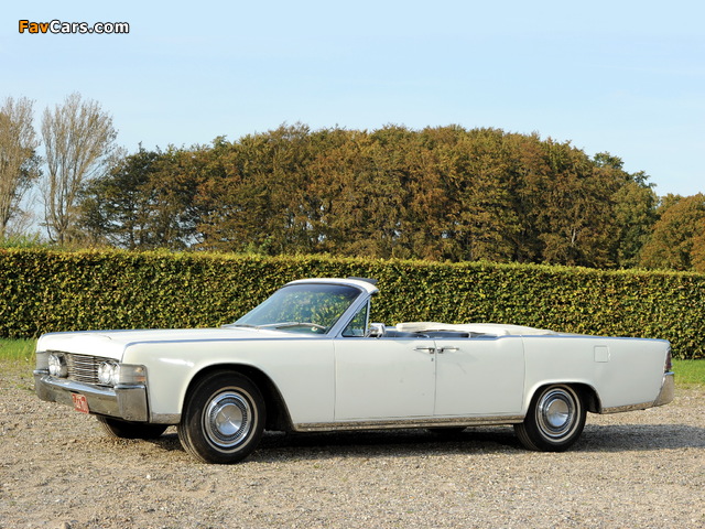 Lincoln Continental Convertible 1965 photos (640 x 480)