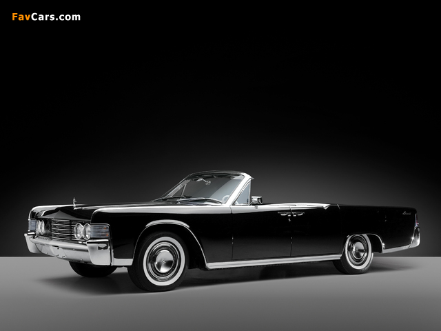 Lincoln Continental Convertible 1965 wallpapers (640 x 480)