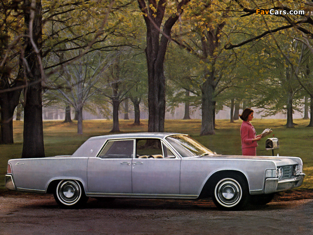 Lincoln Continental Sedan 1965 wallpapers (640 x 480)