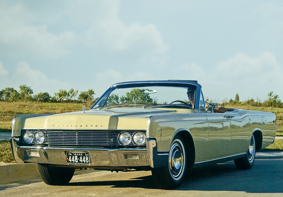 Lincoln Continental Convertible (74A) 1966 images