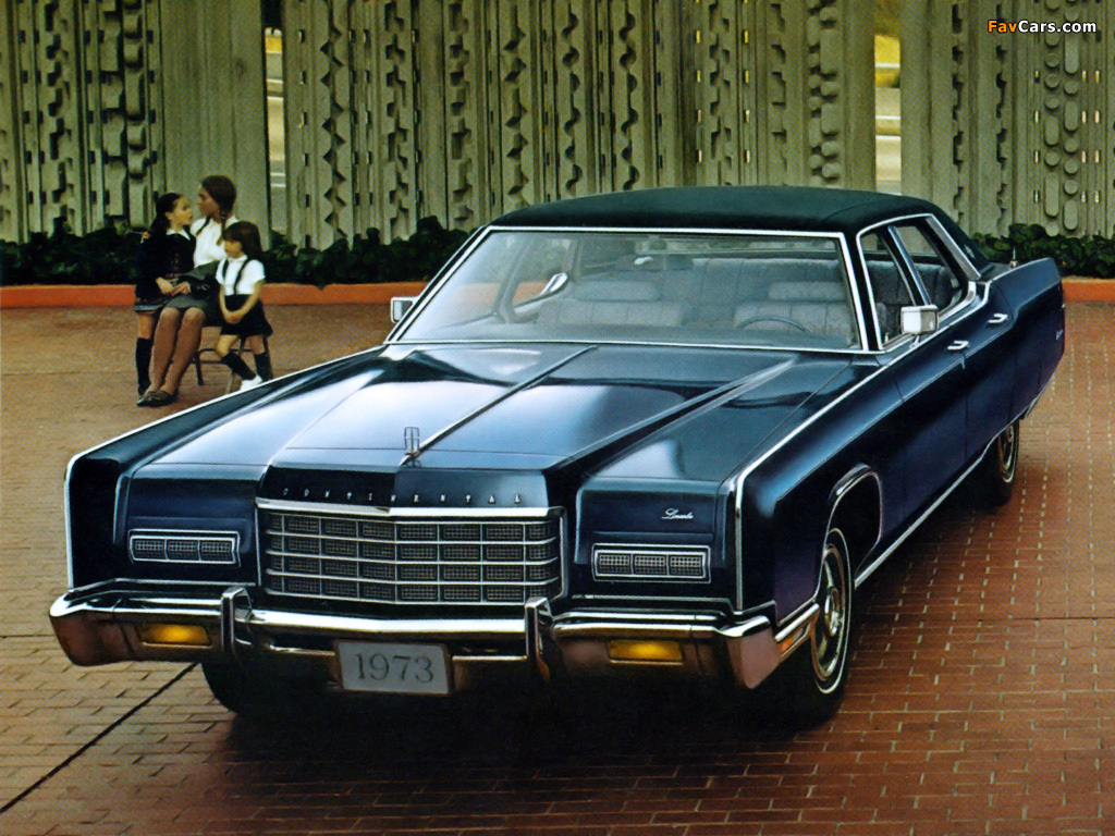 Lincoln Continental Sedan (53A) 1973 images (1024 x 768)